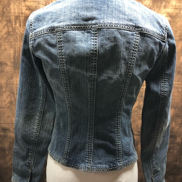 Elie Tahari Jean jacket - Picture 2 of 8